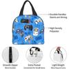 Gamer Portable Lunch Tote Bag Reusable Gaming Thermal Lunch Box for Men Women Kids for School Camping Hiking Picnic Beach Travel