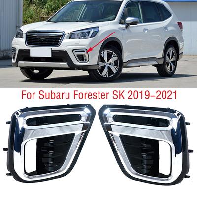 Para Subaru Forester SK    Coche Parachoques Delantero Luz Antiniebla Lámpara Marco Cubierta Luz Antiniebla Luz Antiniebla Embellecedor Tapa Capó Tapa