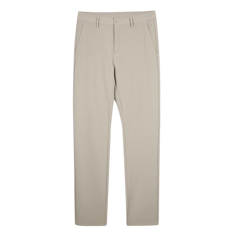 Caizi Men's Casual Straight-Leg Trousers