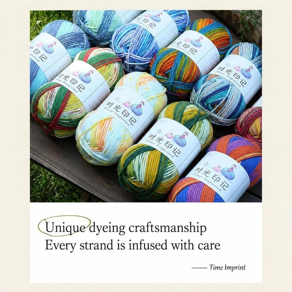 Soft Knitting Yarn 100g Per Roll Crochet Yarn New Craft Yarn Knitting Sweaters Bags Blankets