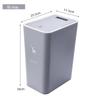 Uzavíratelný plastový odpadkový koš s víkem do kuchyně, obývacího pokoje a ložnice - Velká kapacita