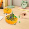 60 Colorful Marbles Marble Ball Balancing Game Stored Inside Tabletop Puzzle Game  Kids