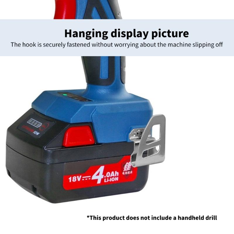 Corrosion Resistant Heavy Duty Quick Install Metal Side Mount Hook Organizers For Heavy Duty Tool In Construction Sites