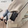 VINEY Women's Leather Mini Crossbody Bag