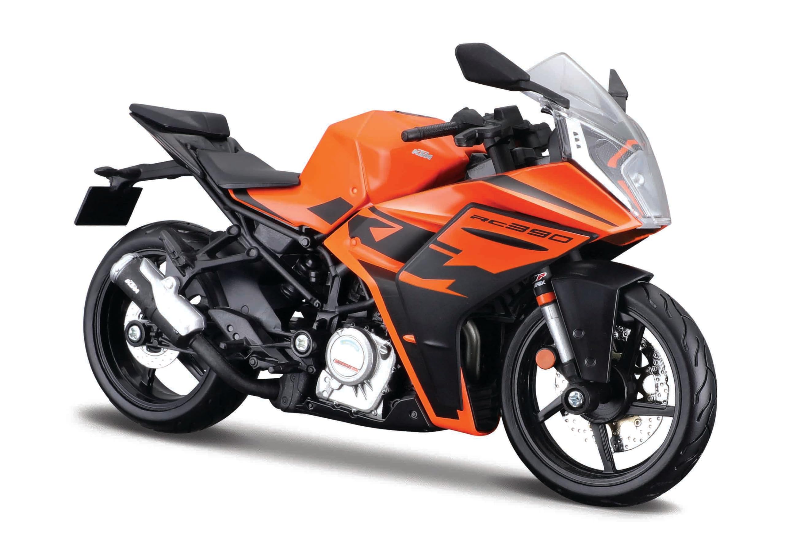 

Maisto 1/12 Scale KTM RC 390 Orange / Diecast Model Car, Motorcycle, Finished Model 22907
