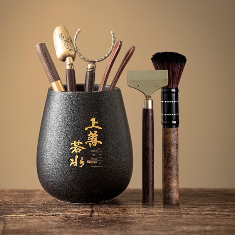 Handun Black Pottery Tea Ceremony Set