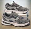 New breathable mesh sports shoes for men summer autumn trendy and versatile thick-soled casual shoes for men  H182