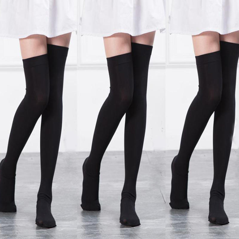 Universele Maat Dames Kousen Over de Knie Sokken Dij Hoge Sokken Grote Maat Dames Kousen Lange Sokken Dames Kousen
