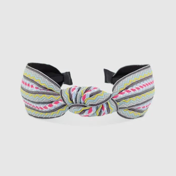 LALA Ethnic Hairband-GREY