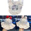 Baby Girl Sun Hat With Wide Brim Cotton Shade For Spring Summer Protection