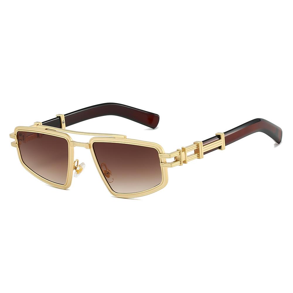 New Retro Gradient Oval Small Frame Women Sunglasses  Brand Design Leopard Print Casual Fashion Men Sun Glasses Uv400