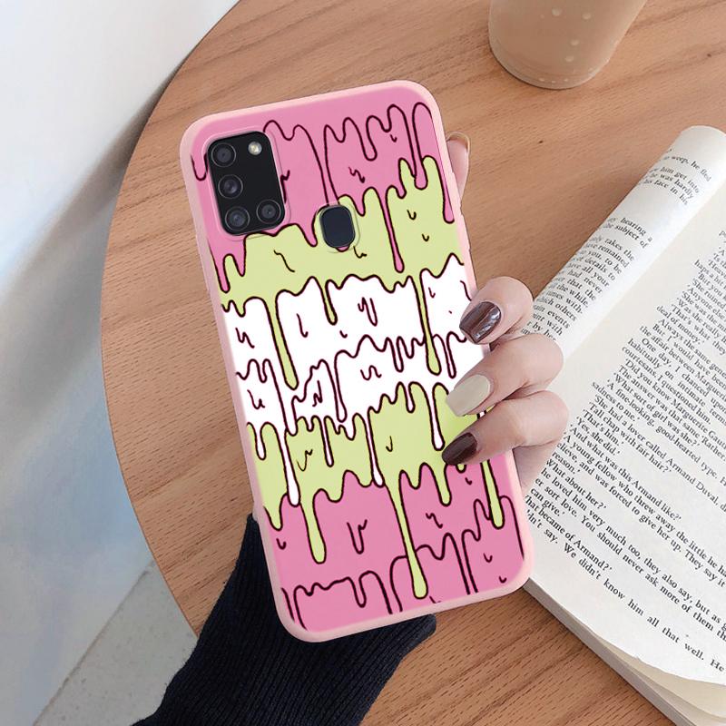 For Samsung Galaxy A21S A50 A51 A52 A32 A31 Phone Case Fashion Leopard Print Pattern Soft Silicone Fundas Protective Cover Shell