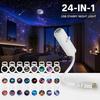 USB Galaxy Projektor Nachtlicht 360° Drehbar LED Sternenhimmel Umgebungslicht für Party Heimdekoration