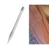 Fine Tip Leather Scribing Tool Carbon Steel Leather Scriber Tool Slip Resistant Handle for Leather Carving Sewing