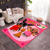 Bunny Friend Personalized Text Floor Mat Perfect for Balcony Hallway Decorate room Living Rooms Anti-slip Rug Anime Office Decor Best for Christmas