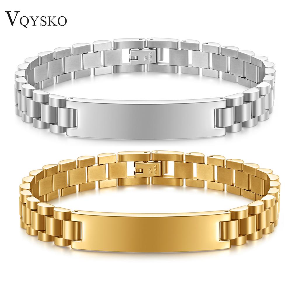 New Fashion Watch Chain 10mm Smooth Titanium Steel Bracelet for Men Customizable Personalized Male Gentleman Business Gift
