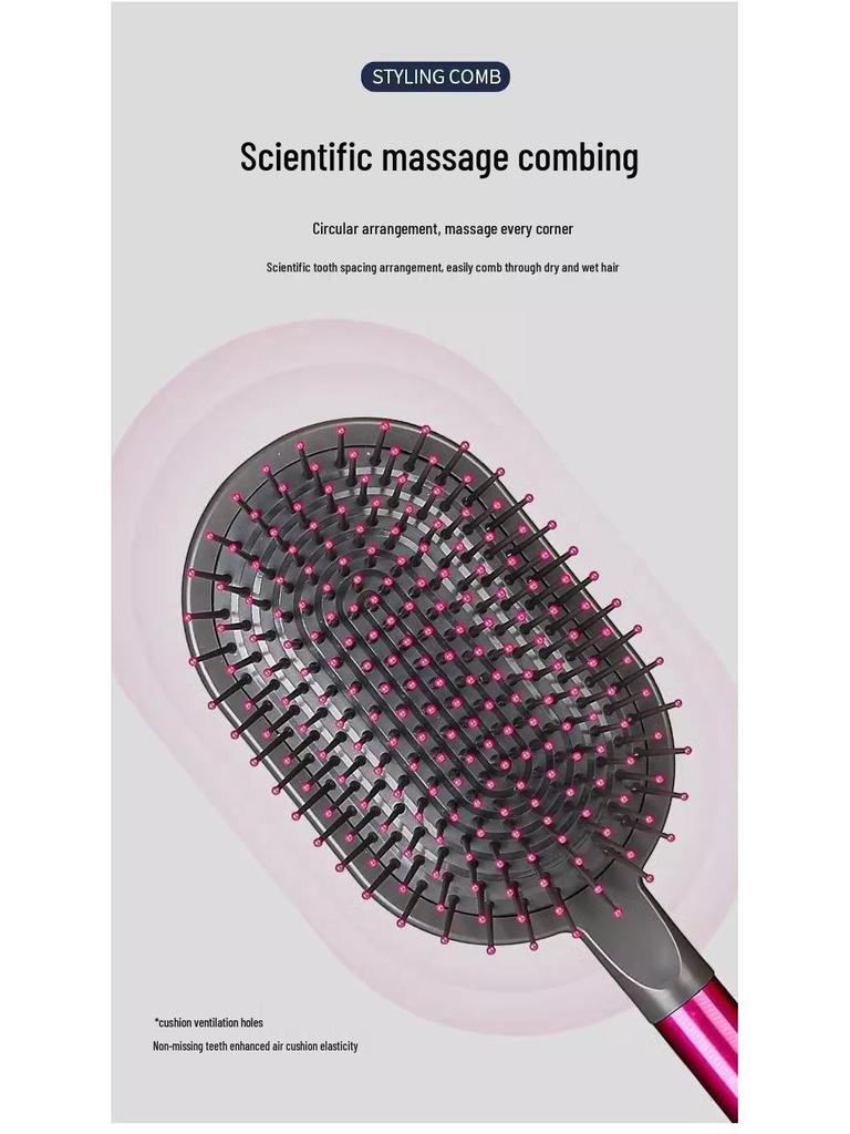Air Cushion Scalp Massage Comb: For Men & Women, Fluffy Styling, Home Use