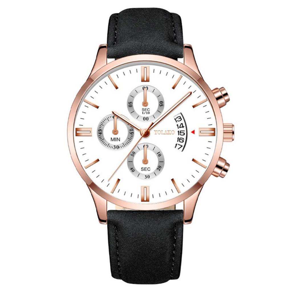 Men's Waterproof Luminous Running Alarm Clock Watch