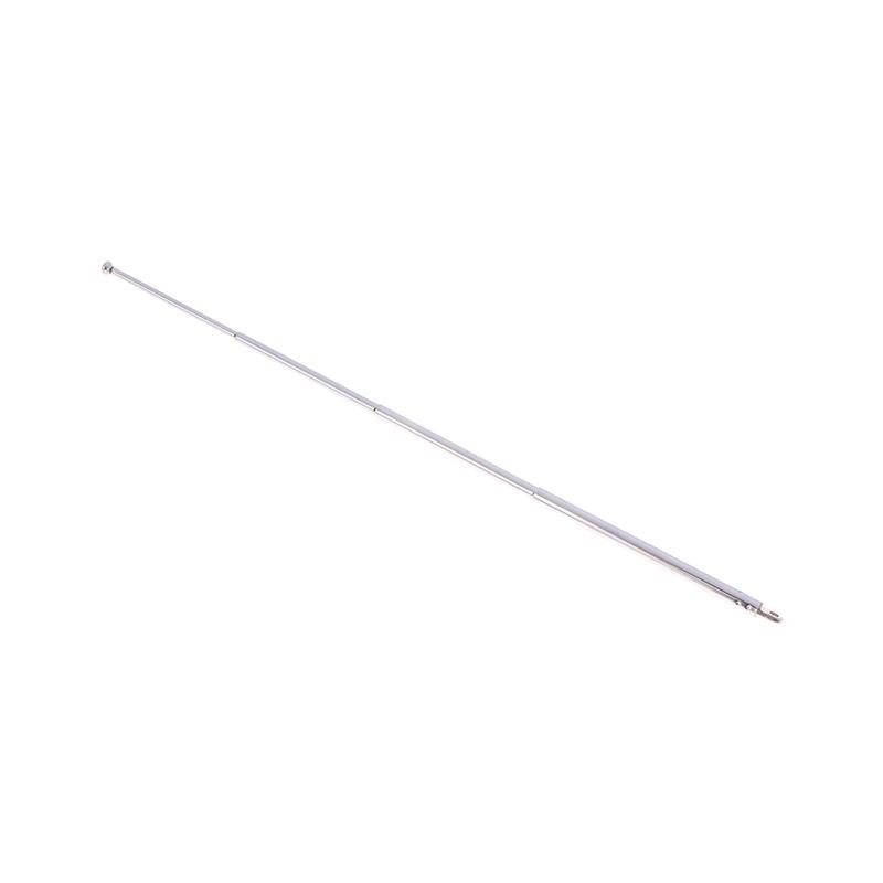 Tv Radio Dab Am Fm Universal Folding Length 89Mm And Unfold 295Mm New 5273-5 Section Replacement Telescopic Aerial Antenna