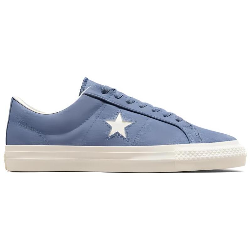 Converse One Star Series Pro Low-top Canvas Shoes Unisex Grey Blue