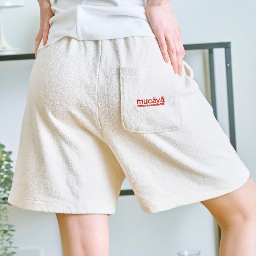 Relaxing Recovery Pile Relax Pile L Shorts Comfortable Lightweight Silhouette Mucava Official Wear Wear, Pants, Double-Sided Loungewear, Pajamas,