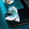 Playful Bird Brooch Lapel Pin Charming Bird Brooch Pin for Backpacks and Apparel Unique Gift for Friend and Family