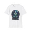 Unisex Softstyle T Shirt Marble Philosopher Statue Sea Meditation Surreal Ocean