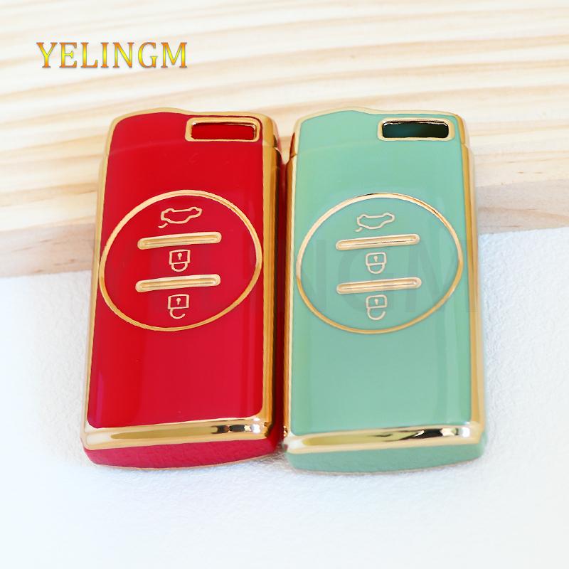 Tpu Car Remote Key Case Cover Shell Fob For Chery Tiggo 4 5X 7 Pro 8 Exeed Txl Tx Lx Arrizo7 E3 E5 A3 A5 Tiggo 3 5 3X Holder