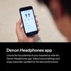 Denon AHC500W Charging Wireless Charging 12mm Biocellulose True Wireless White USB-C Case, Compatible, In-Ear Type, Free-Edge Driver, In-Ear