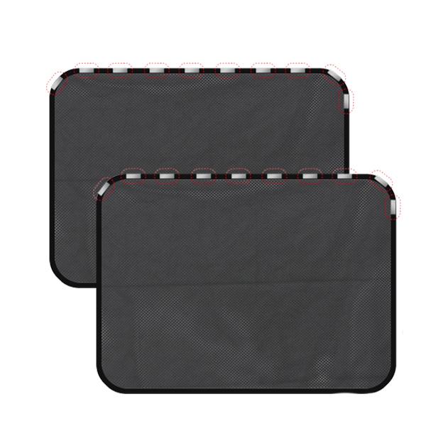 Magnetic Car Sun Shade Anti UV Front Rear Window Sunshield Heat Insulation Plate Blackout Mesh Screen Car Privacy Shield Curtain
