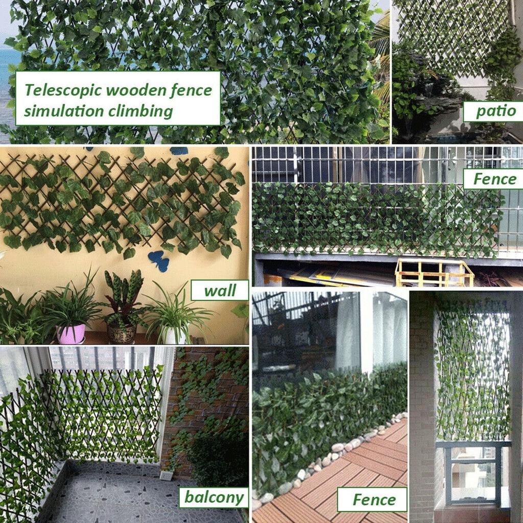 Artificial Ivy Fence Artificial Ivy Fence Ivy Fence