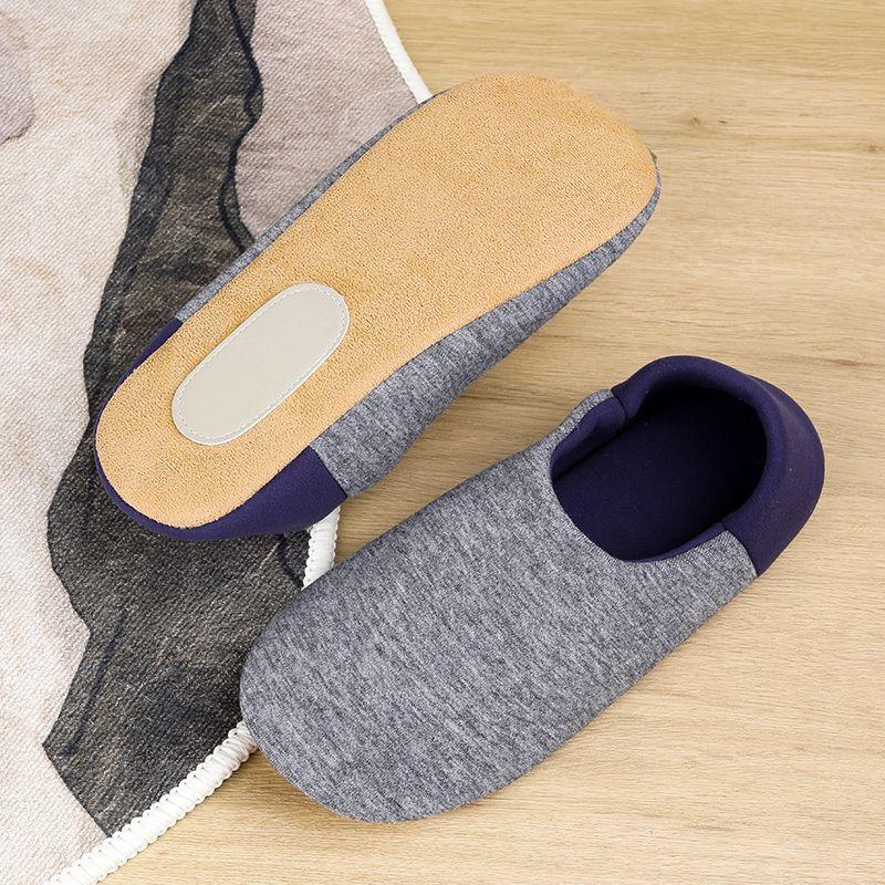 

Тканевая подошва бесшумные тапочки женские домашние хлопковые тапочки осень-зима мужские деревянный пол мягкая подошва бесшумная пара XL size (suitable for 43-44 feet) темно-серого