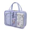 Sanrio Characters Travel Pouch Set 7122 SA18. Purple Cosme Kuromi