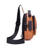Men's Chest Bag Combination Lock Anti-Theft Crossbody Bag Outdoor Commuter Large Capacity Shoulder Bag