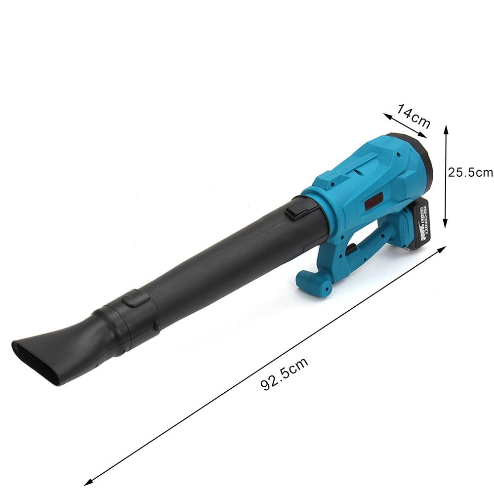 4200W 388VF 6 Speed Industry Cordless Air Blower Cleaning Sweeper Garden Tool With 2 Battery Snow Blower Dust Leaf Collector
