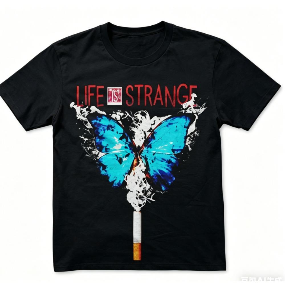 Life Is Strange Anime Lover T Shirt Year Round Clothing Personality Clothes Plus Size Unisex New Model Couples High Quality Soft