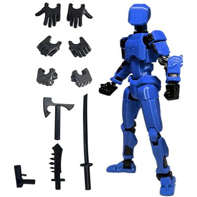 Mannequin imprimé en 3D, modèle de robot articulé et transformable amusant, figurine 2.0, jouet pour enfants, cadeau d'anniversaire