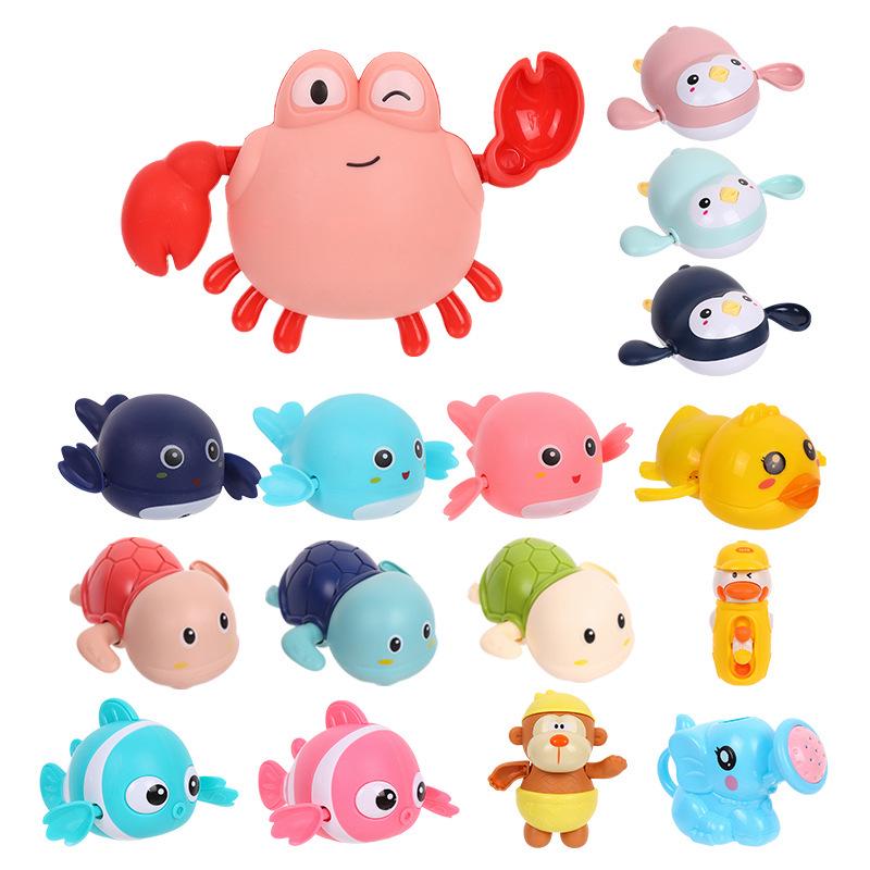 Little Dolphin & Yellow Duck Baby Bath Toys