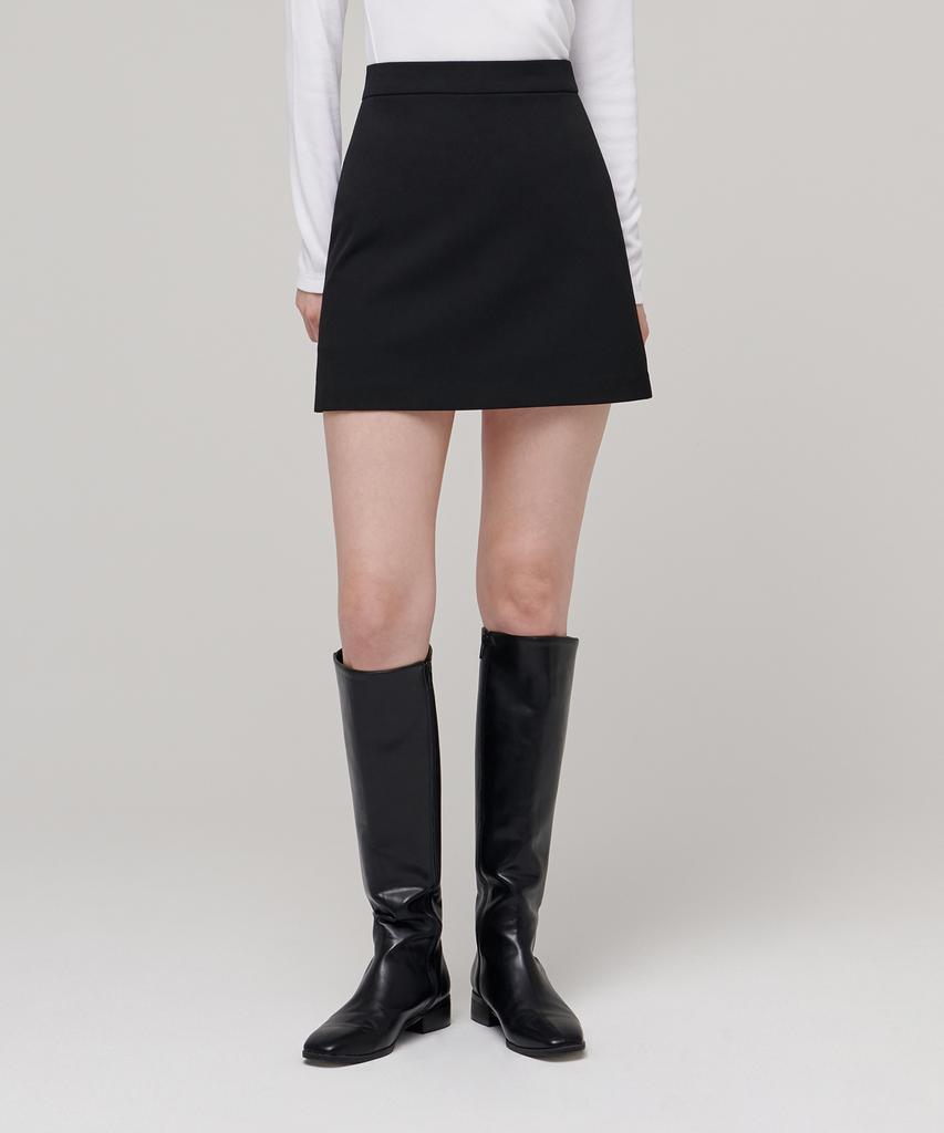 Musinsa Standard Woman Women'S Basic Mini Skirt [Black]
