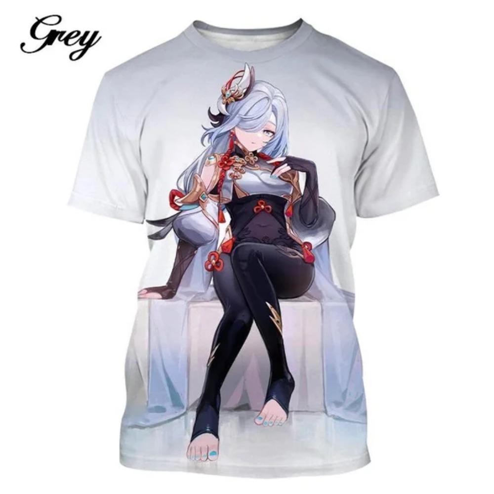 

Новая футболка с 3D-принтом, повседневная футболка с коротким рукавом, мужская/женская футболка больших размеров с круглым вырезом XXXL