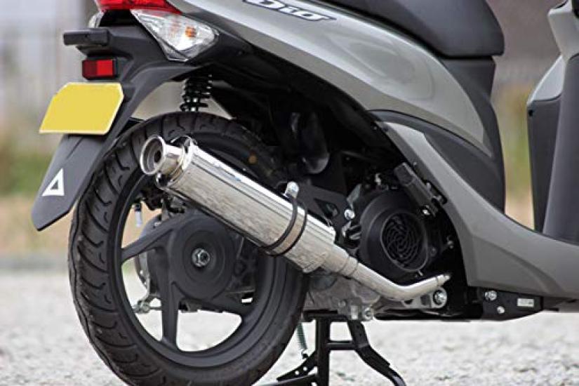 Realize Muffler 22Racing SUS Dio110 4-stroke (stainless Steel) [HONDA (JF31)] 324-009-00