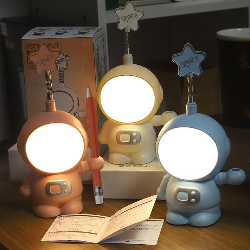 Foldable LED Desk Lamp for Kids - Eye Protection, Charging Light for Study, Night, or Bedside Use