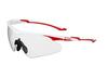 YONEX Eye UV AC392 Guard, Anti-fog, Protection, White/Red (114)
