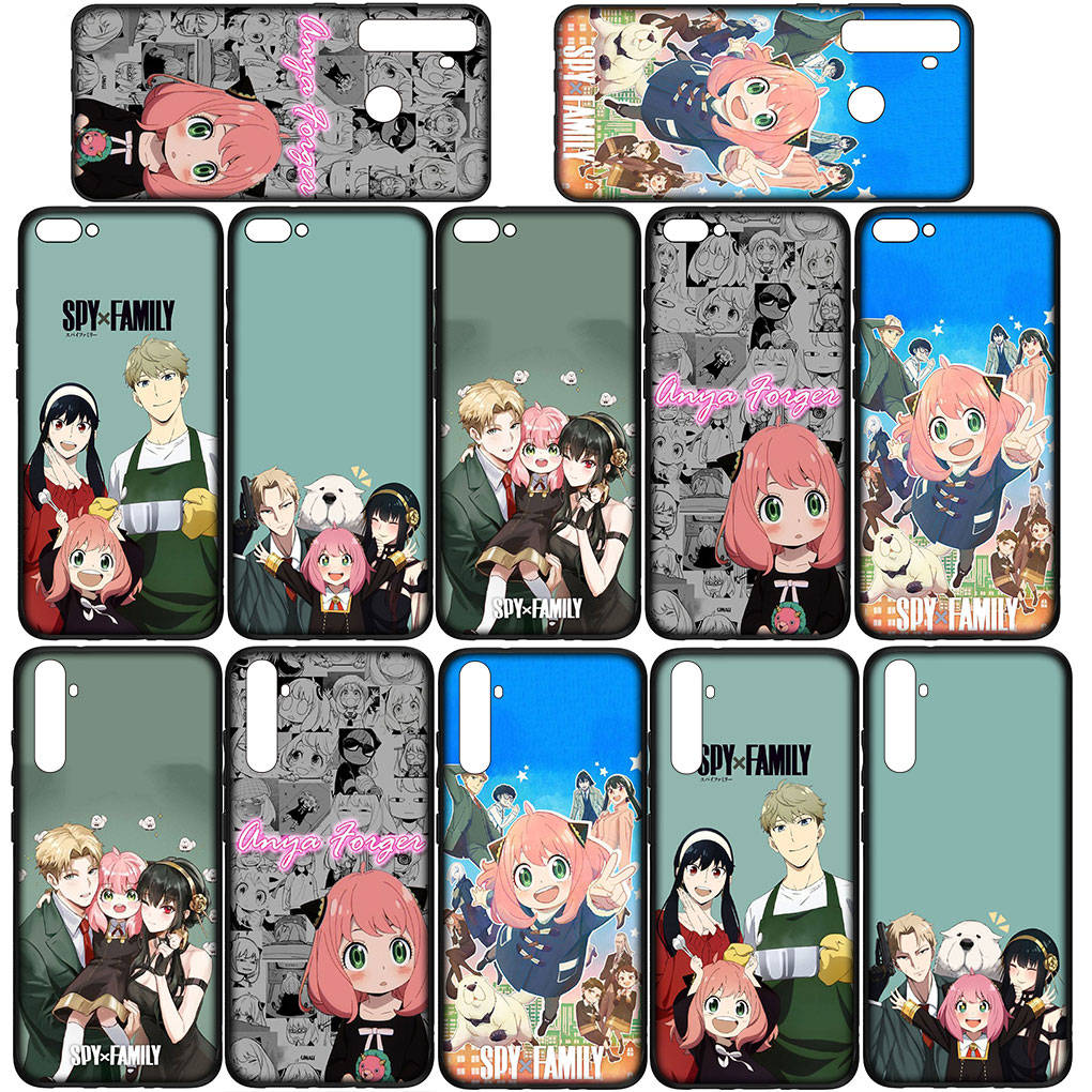 Cover for iPhone 16 15 Xiaomi Redmi Note 14 13 12 11 Pro Max X 8 9 16e Samsung Galaxy S25 S24 S23 Moto OPPO Huawei Spy X Family Anya Forger Phone Case