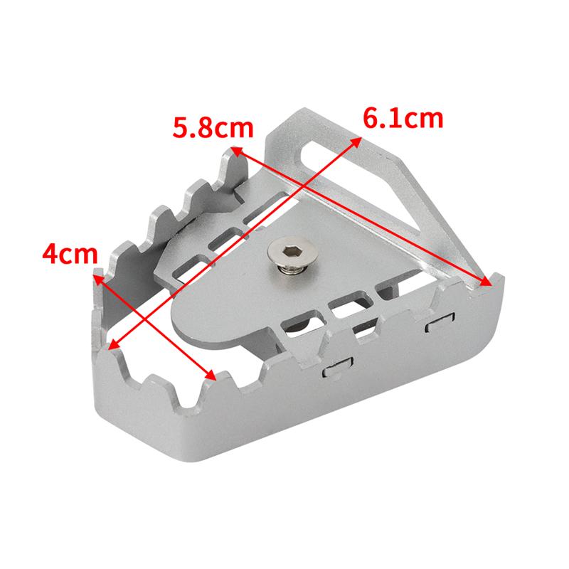 For BMW F750GS F850GS 2018    F750 GS F 850 GS Motorcycle Rear Brake Lever Pedal Extender Foot Peg Enlarge Extension