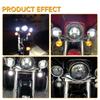 2 PCS 4.5 Inch Motorcycle Led Fog Light 4 1/2  Auxiliary Passing  Lamp For Motorcycles Harley 30W Waterproof fog lights