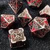 Paladin' Sacrifice RPG Dice Set of 7 Metal Dice