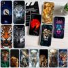Wolf Tiger lion Transparent Phone Case for LG K22 K30 K40 K40S K41 K42 K50 K50S K51 K51S K52 K61 K62 K71 K92 Q61