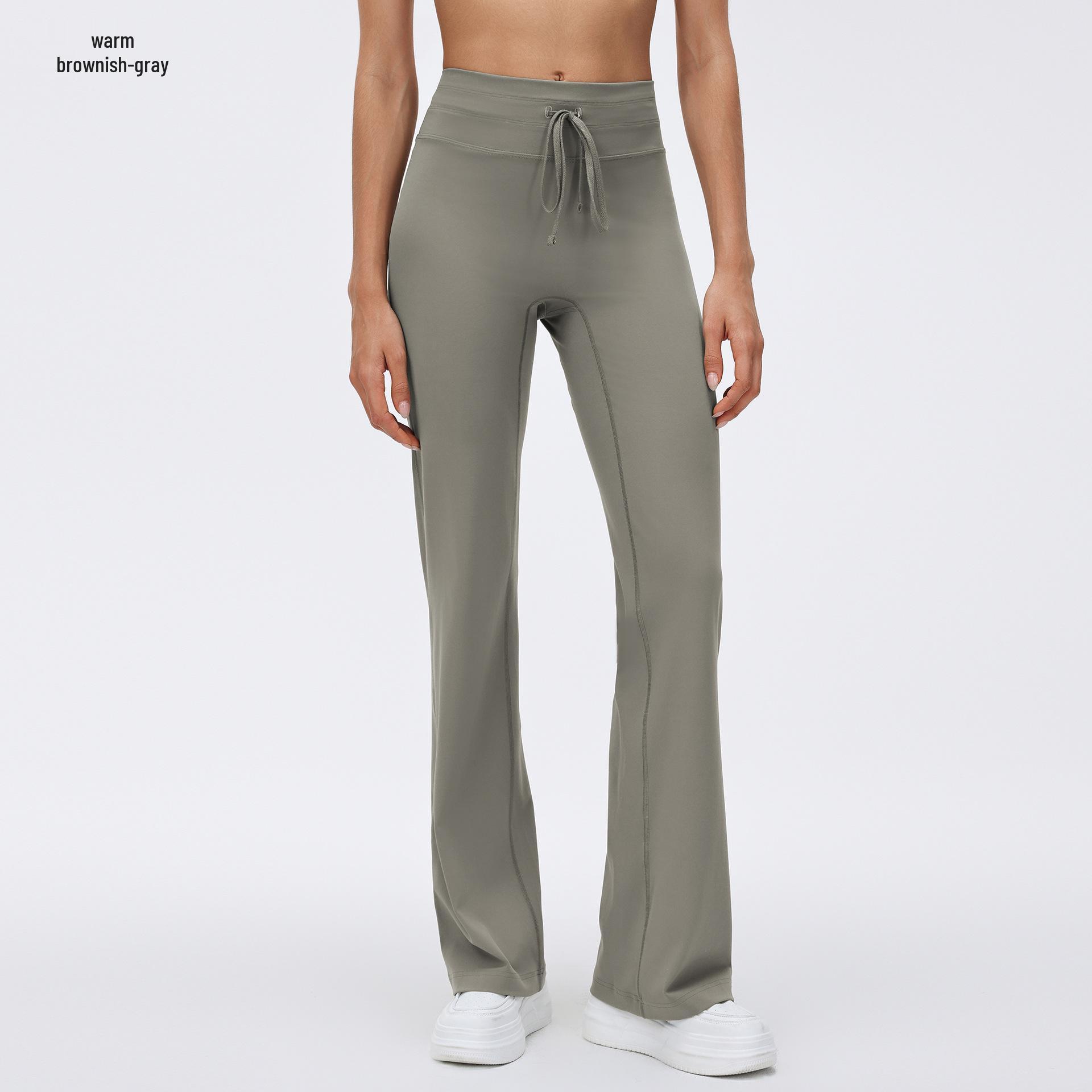 

High-Waisted Flared Pants: Butt Lifting & Tummy Control, Slimming Fitness Yoga Pants for Spring/Summer 8