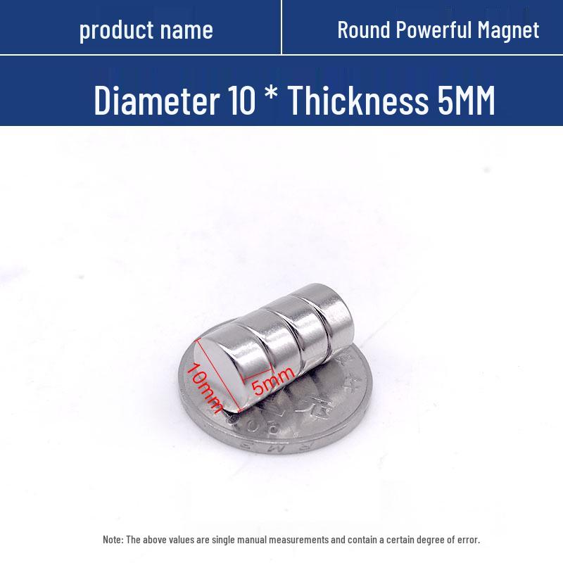 Round Neodymium Iron Boron Magnet, High Strength, Strong Magnetic Force, Small Size, China